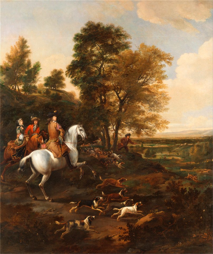 Jan Wyck - Hare Hunting - Google Art Project