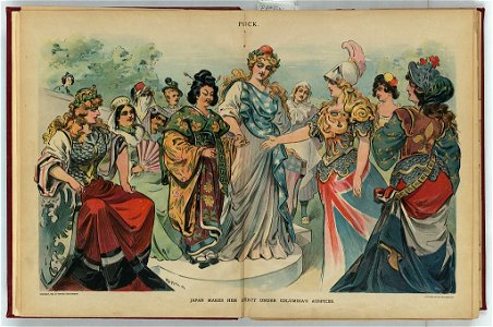 Japan makes her début under Columbia's auspices - Keppler. LCCN2012647330