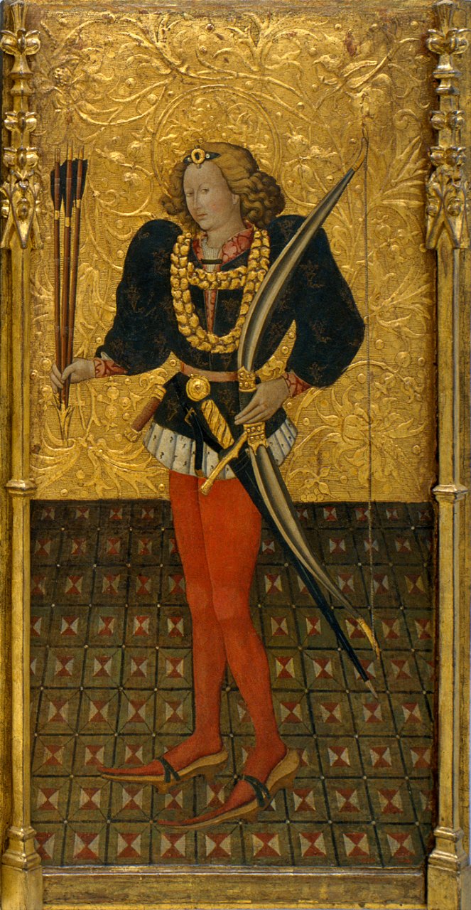 Jaume Ferrer - Saint Sebastian - Google Art Project