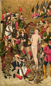 Jaume Huguet - Saint Vincent at the Stake - Google Art Project