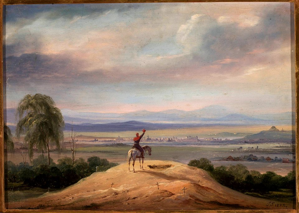 January Suchodolski - Greeting Kraków - MP 2609 MNW - National Museum in Warsaw