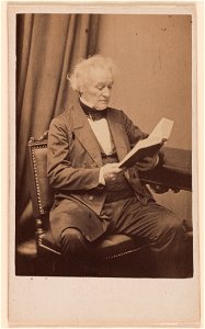 Jared Sparks by John Adams Whipple, 1863, albumen silver print, from the National Portrait Gallery - NPG-NPG 80 94
