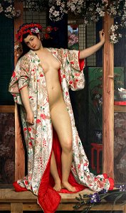 Japonaise au bain James Tissot 1864FXD