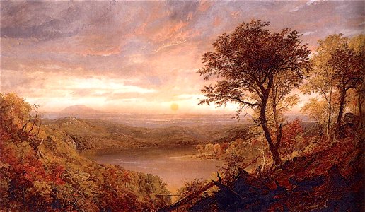 Jasper Francis Cropsey - Greenwood Lake - WGA5805