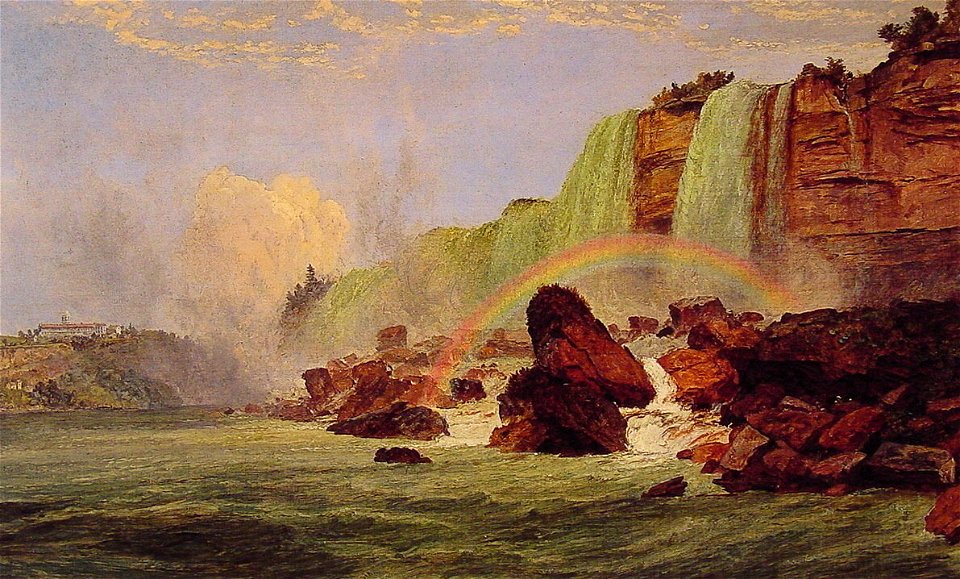 Jasper Francis Cropsey Niagara Falls with View of Clifton House