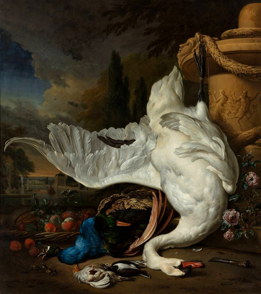 Jan Weenix - Dead Swan - 1716 - Boijmans 1962-(ok)