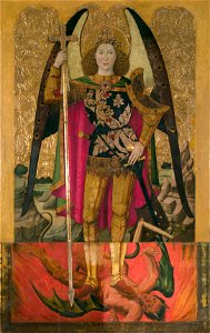 Jaume Huguet - Saint Michael - Google Art Project