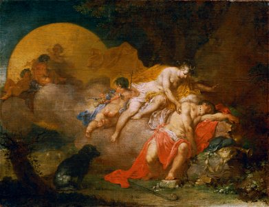 Januarius Zick - Luna und Endymion - 2480 - Österreichische Galerie Belvedere