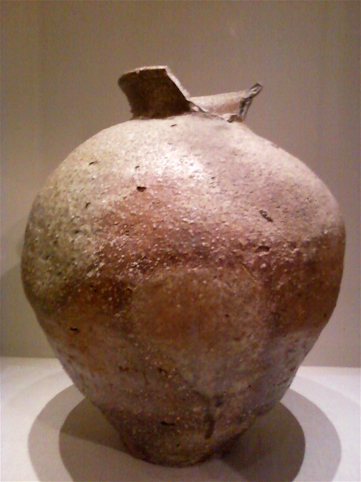 Japanese storage jar