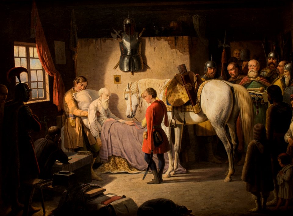 January Suchodolski - Death of Stefan Czarniecki - MNK II-a-23 - National Museum Kraków