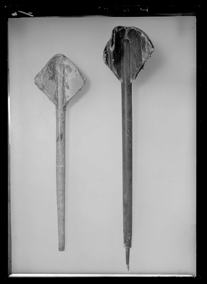 Javelot - kastpil - fluga. Sverige, 1776-1800, från riddarspelen på Adolf Fredriks torg - Livrustkammaren - 52654