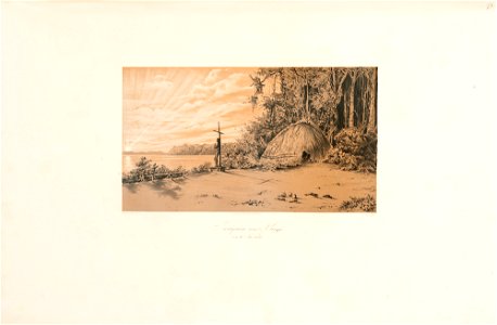Javaquára am Xingú den 6 Dec 1842, da Coleção Brasiliana Iconográfica