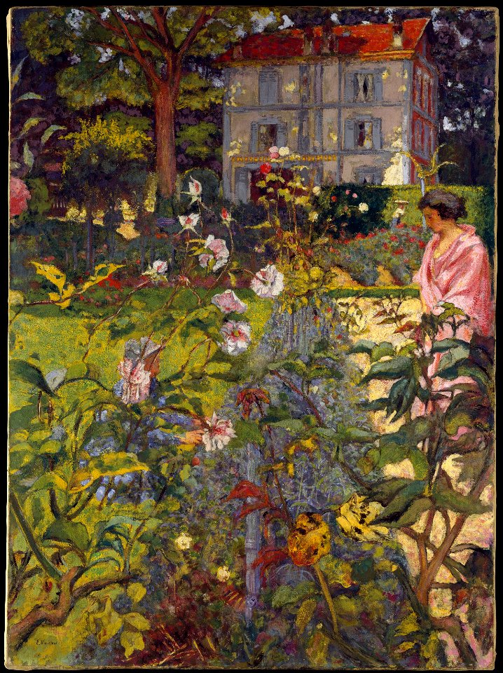 Jardin de Vaucresson-Édouard Vuillard