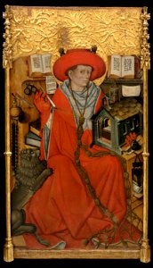 Jaume Ferrer - Saint Jerome in his Study - Google Art Project