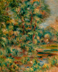 Jardin de Cagnes by Pierre-Auguste Renoir