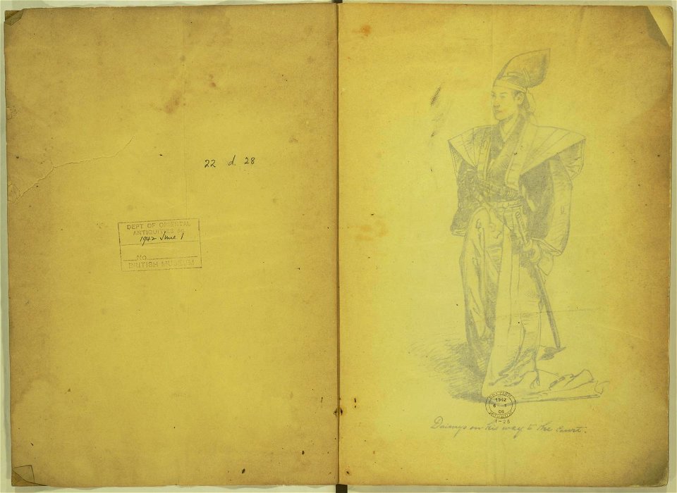 Japanese Types Illustrated by Mrs. Yuko Watanabe Tokyo 1887 (BM 1942,0601,0.6.1-25 26)