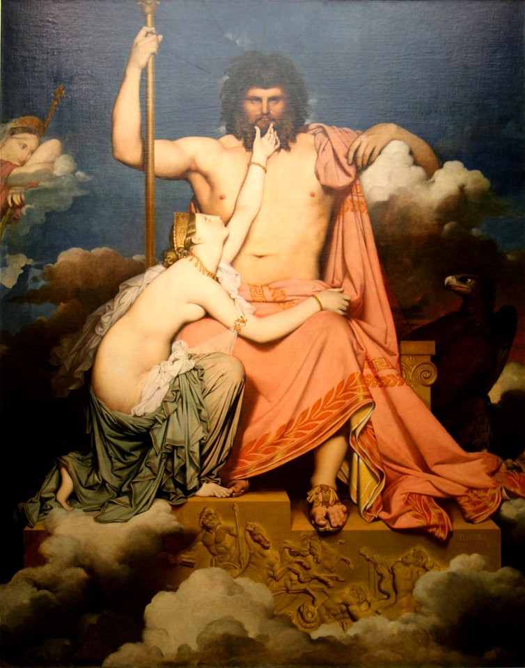 Jean Auguste Dominique Ingres - Jupiter et Thétis