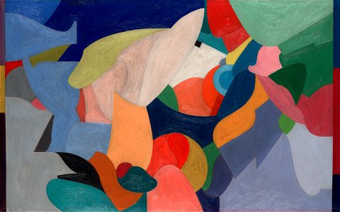 Jay Van Everen - Abstraction - 1948.293 - Yale University Art Gallery