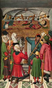 Jaume Huguet - Posthumous Miracles by Saint Vincent - Google Art Project