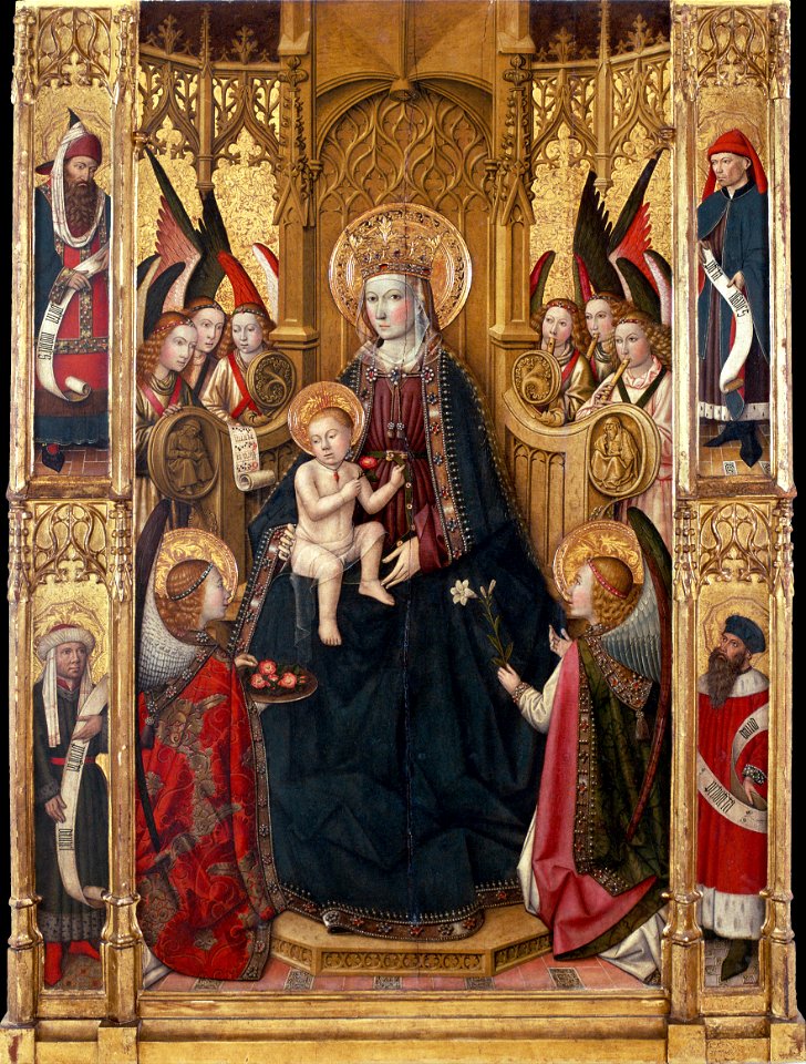 Jaume Huguet - Virgin - Google Art Project