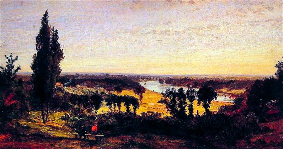 Jasper Francis Cropsey Richmond Hill and the Thames London
