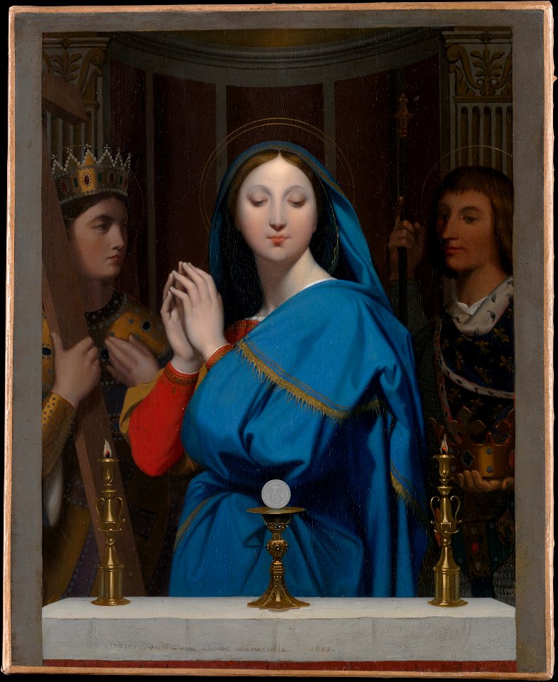 Jean Auguste Dominique Ingres - The Virgin Adoring the Host