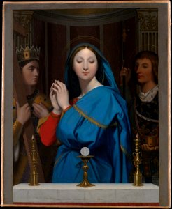 Jean Auguste Dominique Ingres - The Virgin Adoring the Host