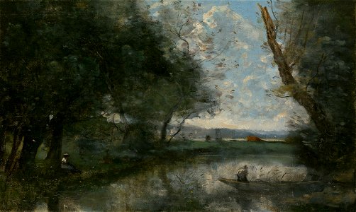 Jean Baptiste Camille Corot - Landscape - 1894.1041 - Art Institute of Chicago