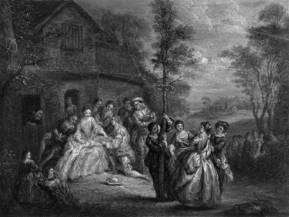 Jean Baptiste Joseph Peter - La Fête du Mai - 1977.7 - Art Institute of Chicago