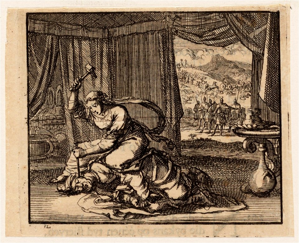 Jaël Doodt Sisera In Haar Tent, Objectnr A 47819 - Free Stock ...