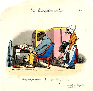 Je n'y suis pour personne. (BM 1856,0712.582)