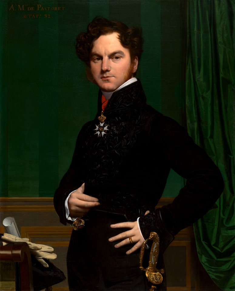 Jean Auguste Dominique Ingres - Amédée-David, the Comte de Pastoret - 1971.452 - Art Institute of Chicago