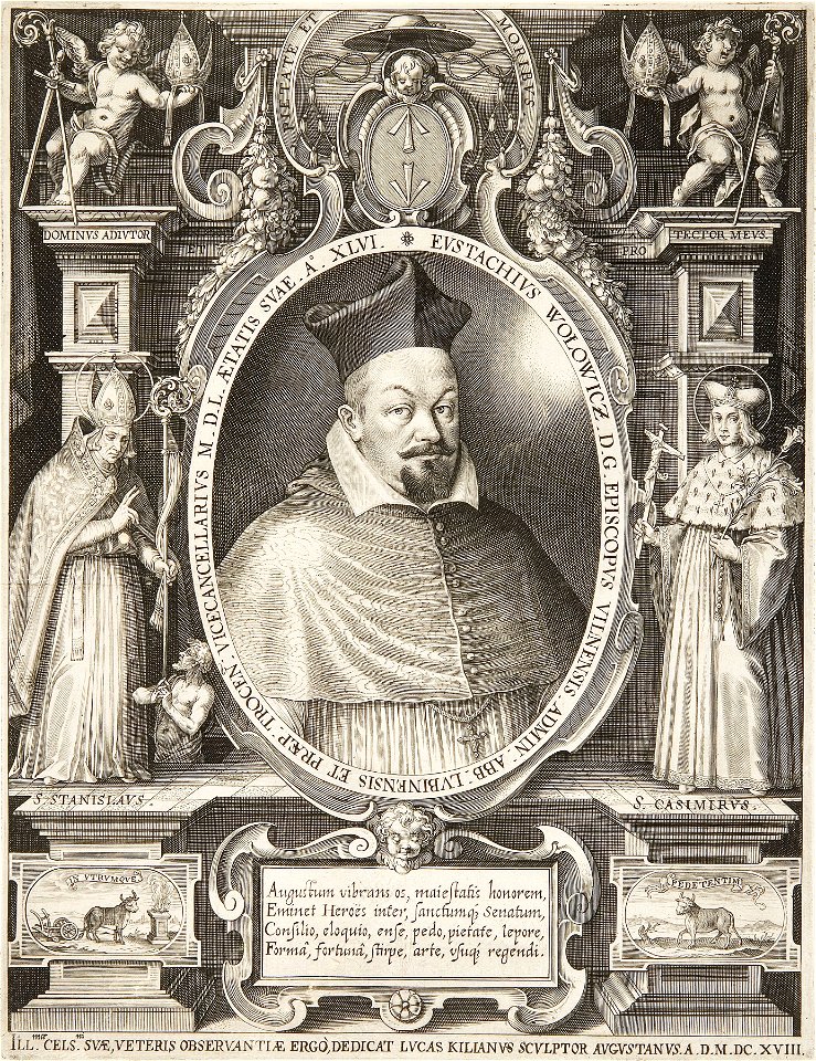 Jaŭstach Vałovič. Яўстах Валовіч (L. Kilian, 1618)
