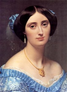 Jean auguste dominique ingres princesse albert de broglie detail