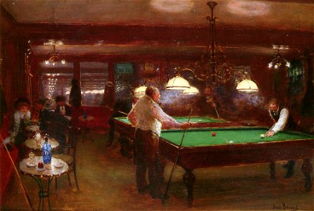 Jean Béraud La Partie De Billard