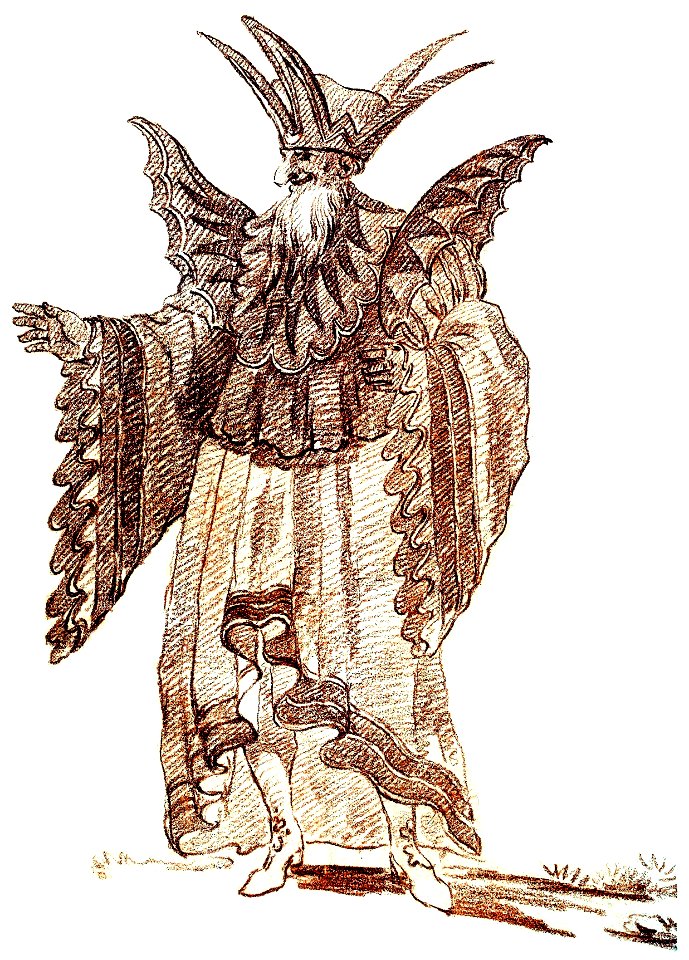 Jean Berain - 43 dessins de costume - 15 Costume masculin