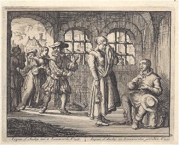 Jaques d'Auchy in the Prison
