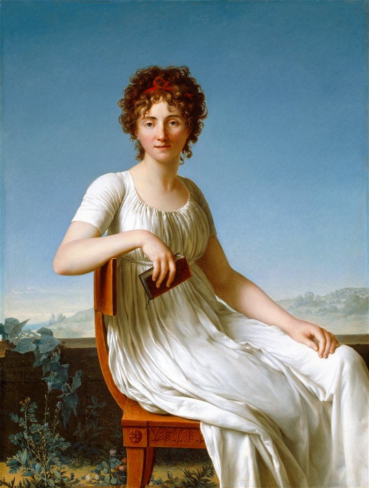 Jean Baptiste François Désoria - Portrait of Constance Pipelet - 1939.533 - Art Institute of Chicago