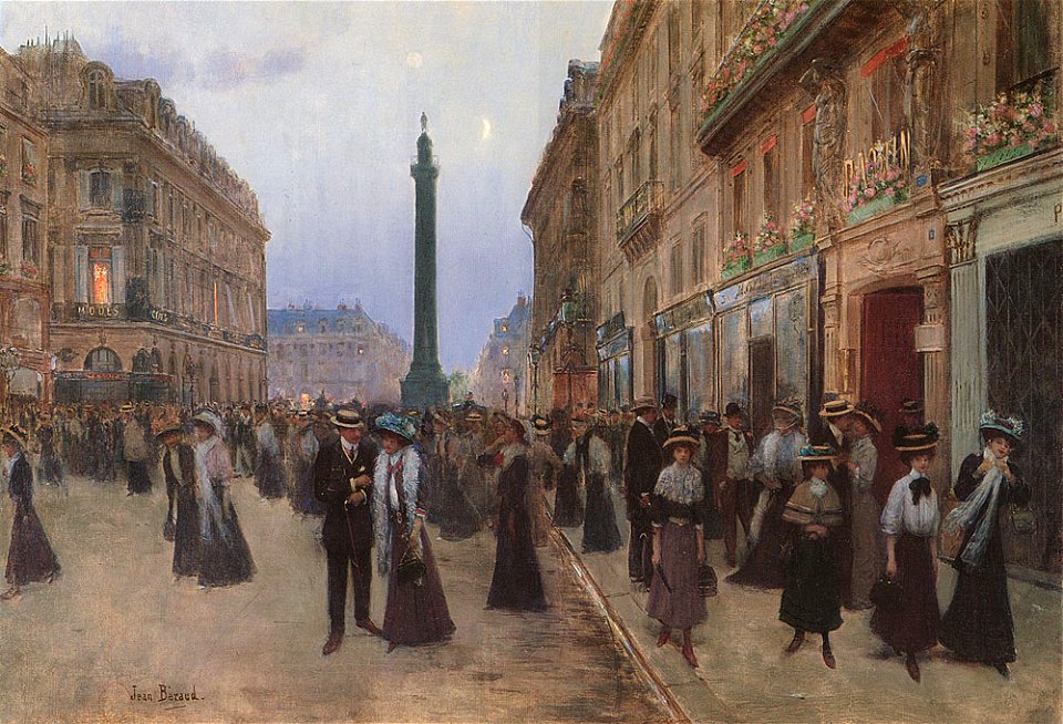 Jean Béraud La Rue de la Paix