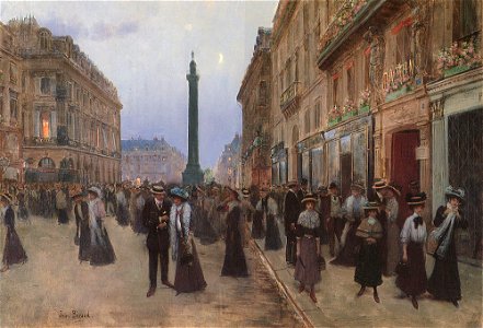 Jean Béraud La Rue de la Paix
