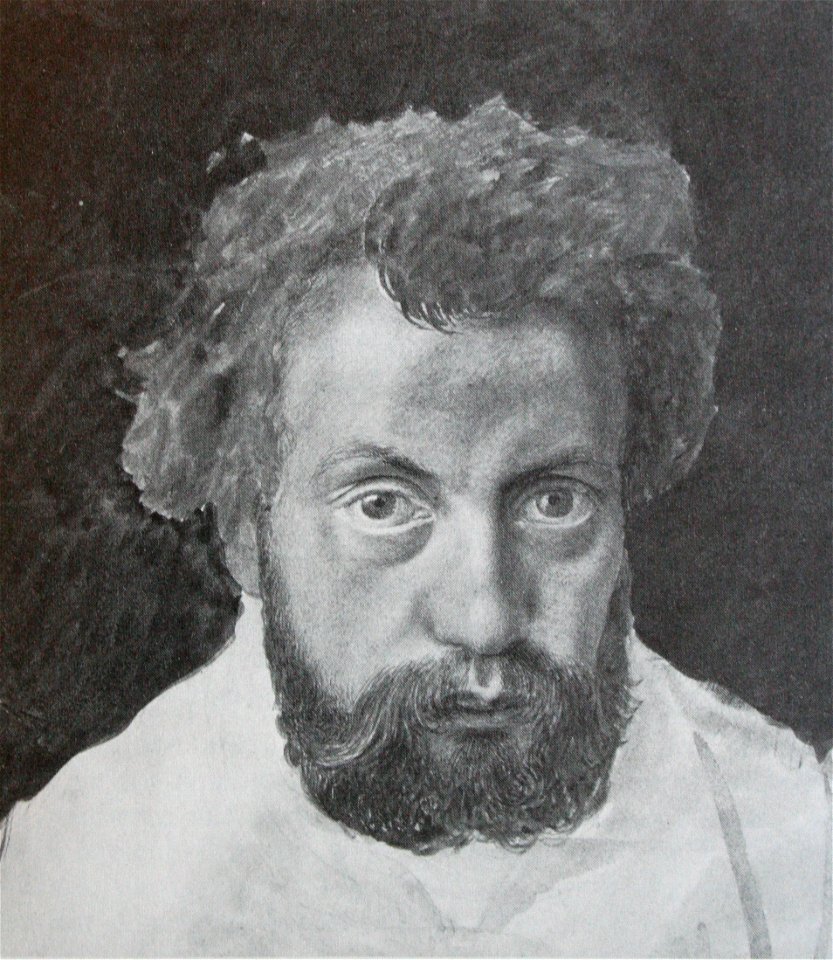 Jauslin Selbstportrait um 1870