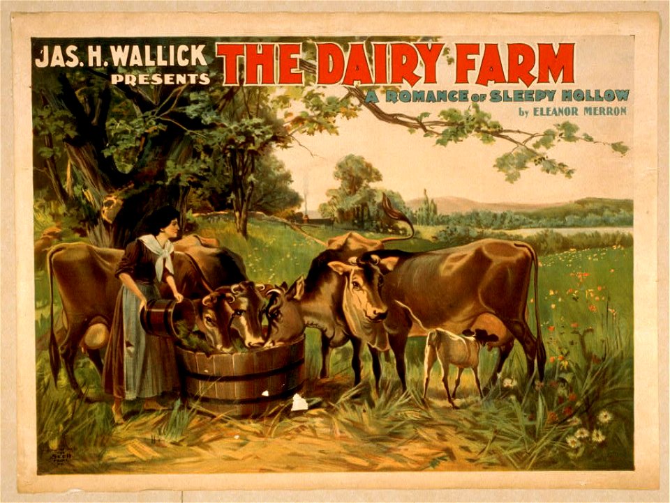 Jas. H. Wallick presents The dairy farm a romance of Sleepy Hollow by Eleanor Merron. LCCN2014636429