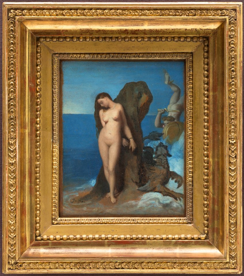 Jean Auguste Dominique Ingres - Perseus and Andromeda - 70.170 - Detroit Institute of Arts