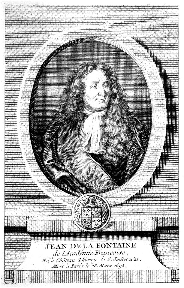 Jean de la fontaine BMR96 cadré blason