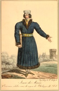 Jean de Meun, Ecrivain celebre sous le regne de Philippe Le Bel (1305) (BM 1871,1209.1838)