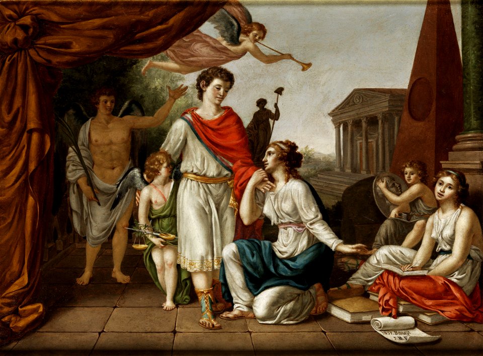Jean Bernard Allegorie der gerechten Staatsführung