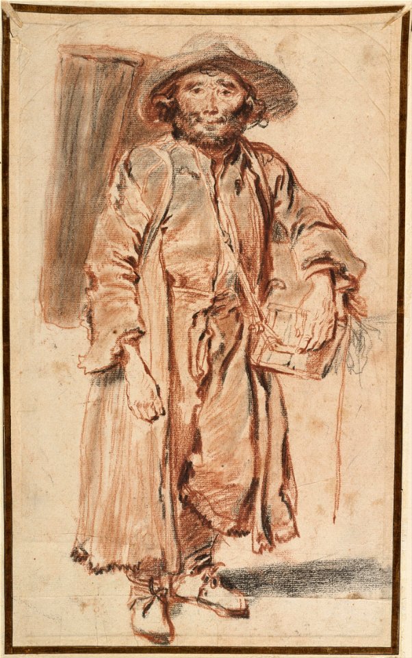Jean Antoine Watteau - The Old Savoyard - Google Art Project
