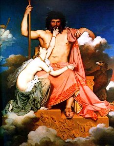 Jean Auguste Dominique Ingres - Zeus and Thetis