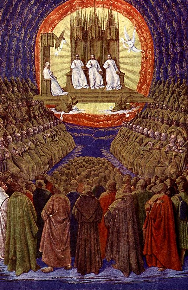 Jean Fouquet - The Enthronement of the Virgin - WGA08027