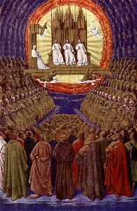 Jean Fouquet - The Enthronement of the Virgin - WGA08027